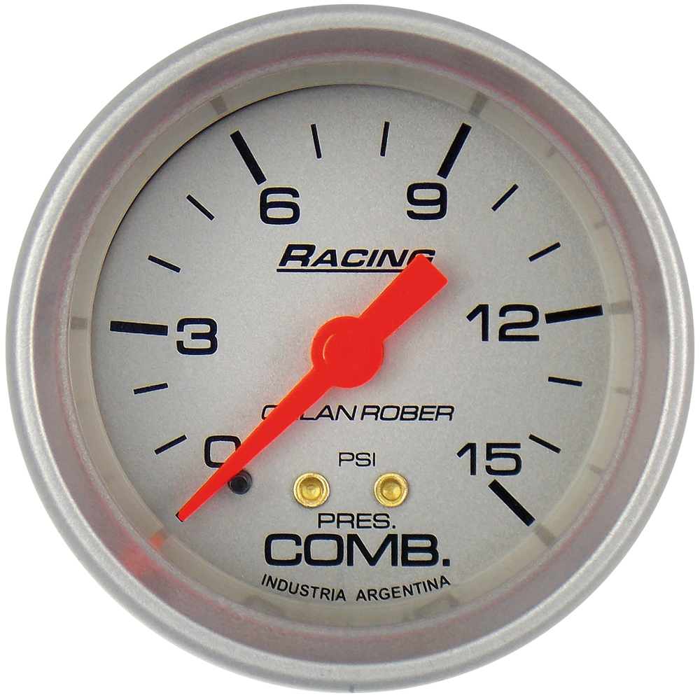 313P16 - MANOMETRO COMB. - PLATA